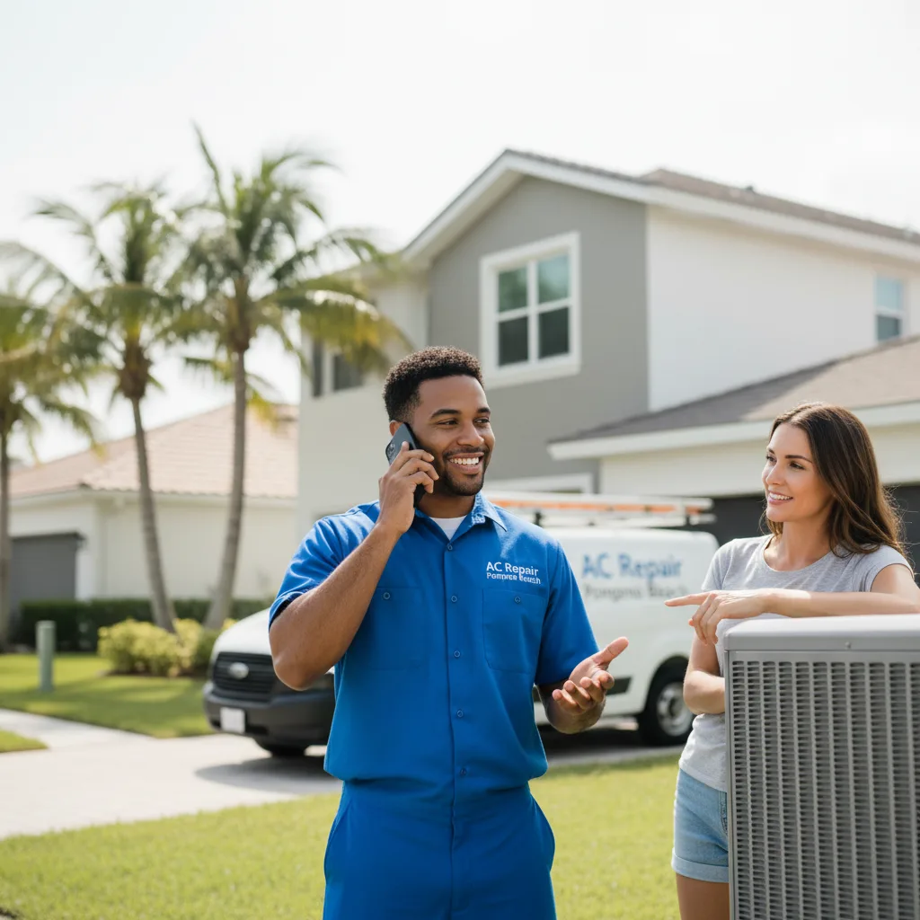AC Repair Pompano Beach customer support in Milmay
